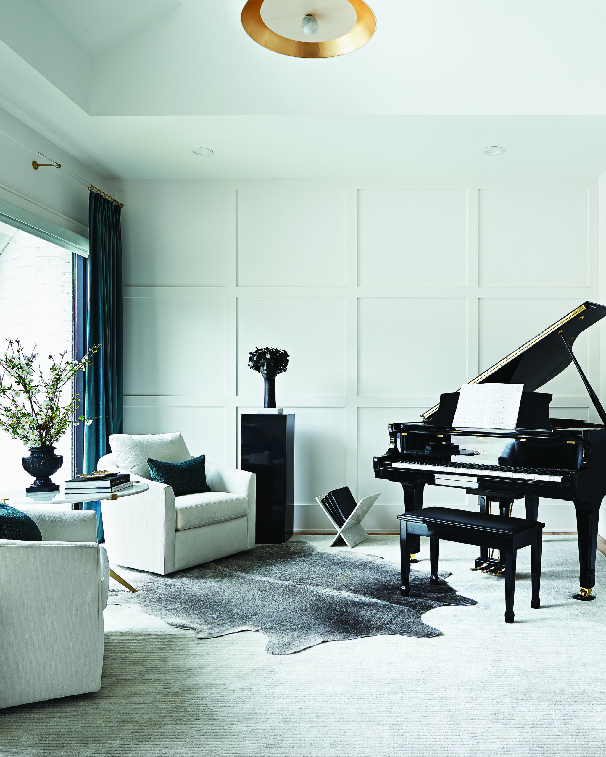 Interior Home Decorating in Charlotte NC & Lake Norman - Piano Room